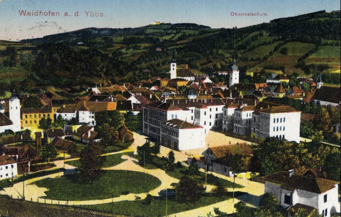 Oberralschule um 1907